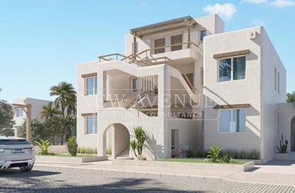 شاليه - 3 غرف نوم - 5 حمامات للبيع في هاسيندا ويست - راس الحكمة - الساحل الشمالي