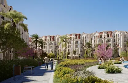 Apartment - 1 Bedroom - 1 Bathroom for sale in Jiwar - The 6th Settlement - New Cairo City - Cairo