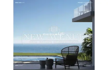 شاليه - 3 غرف نوم - 4 حمامات للبيع في دايركشن وايت - راس الحكمة - الساحل الشمالي