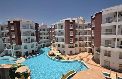 Apartment - 2 Bedrooms - 1 Bathroom for sale in Aqua Palms Resort - Hurghada Resorts - Hurghada - Red Sea