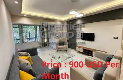 Apartment - 2 Bedrooms - 1 Bathroom for rent in Street 207 - Degla - Hay El Maadi - Cairo