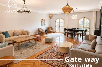 Apartment - 4 Bedrooms - 3 Bathrooms for rent in Sarayat Al Maadi - Hay El Maadi - Cairo