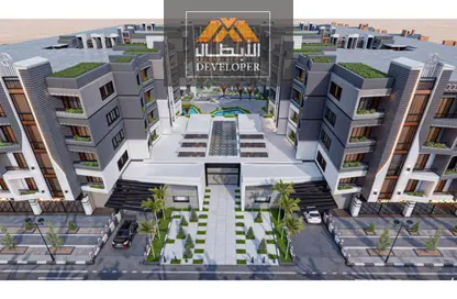 Apartment - 2 Bedrooms - 1 Bathroom for sale in Grand Gate - Hurghada Resorts - Hurghada - Red Sea