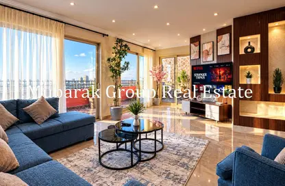 Penthouse - 2 Bedrooms - 2 Bathrooms for rent in Street 200 - Degla - Hay El Maadi - Cairo