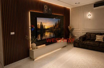 Apartment - 3 Bedrooms - 3 Bathrooms for rent in October Plaza - 6 October Compounds - 6 October City - Giza