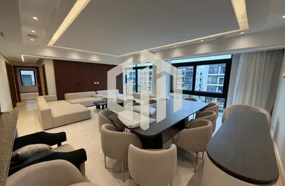 Apartment - 3 Bedrooms - 3 Bathrooms for rent in The Water Way - North Investors Area - New Cairo City - Cairo