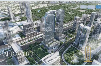 Office Space - 1 Bedroom - 1 Bathroom for sale in Taj Tower - Central Business District - New Capital City - Cairo