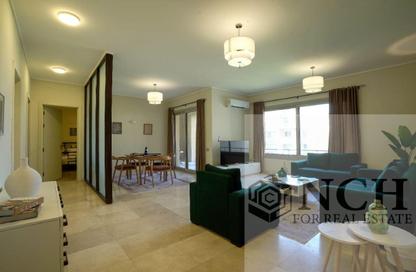 Apartment - 2 Bedrooms - 2 Bathrooms for rent in Palm Hills Village Gate - South Investors Area - New Cairo City - Cairo