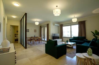 Apartment - 2 Bedrooms - 2 Bathrooms for rent in Palm Hills Village Gate - South Investors Area - New Cairo City - Cairo