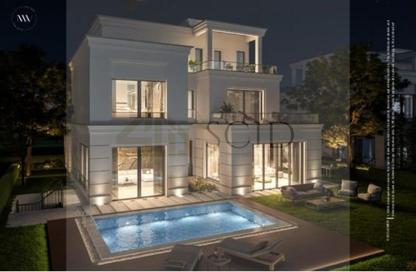 Townhouse - 4 Bedrooms - 4 Bathrooms for sale in Belle Vie - New Zayed City - Sheikh Zayed City - Giza Townhouse - 4 Bedrooms - 4 Bathrooms for sale in Belle Vie - New Zayed City - Sheikh Zayed City - Giza