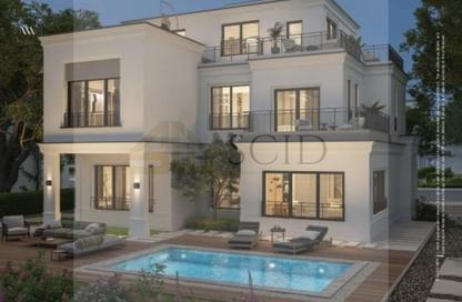 Townhouse - 4 Bedrooms - 4 Bathrooms for sale in Belle Vie - New Zayed City - Sheikh Zayed City - Giza Townhouse - 4 Bedrooms - 4 Bathrooms for sale in Belle Vie - New Zayed City - Sheikh Zayed City - Giza