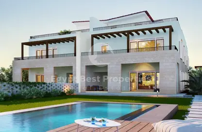 فيلا - 7 غرف نوم - 6 حمامات للبيع في سيزر - قسم مرسي مطروح - الساحل الشمالي