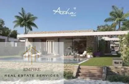 فيلا - 5 غرف نوم - 5 حمامات للبيع في ازها الساحل الشمالي - راس الحكمة - الساحل الشمالي