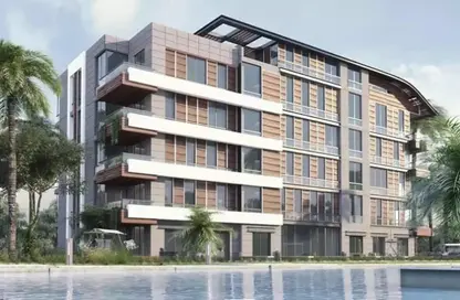Apartment - 2 Bathrooms for rent in Aljazi Marriott Residences - Mohamed Naguib Axis - North Investors Area - New Cairo City - Cairo