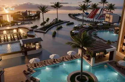 شقة - 2 غرف نوم - 1 حمام للبيع في حياه بيتش فرونت - منتجعات الغردقة - الغردقة - محافظة البحر الاحمر