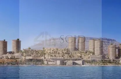 Hotel Apartment - 2 Bedrooms - 2 Bathrooms for sale in IL Monte Galala - Al Ain Al Sokhna - Suez