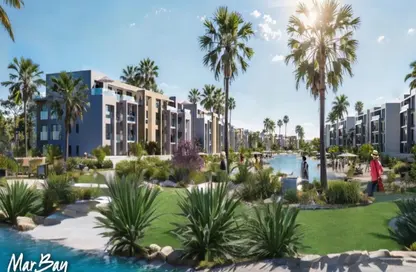 شاليه - 4 غرف نوم - 3 حمامات للبيع في مار باي - راس الحكمة - الساحل الشمالي