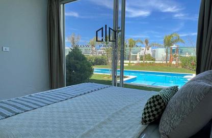 Chalet - 3 Bedrooms - 4 Bathrooms for rent in Fouka Bay - Ras Al Hekma - North Coast