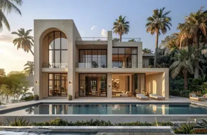 فيلا - 4 غرف نوم - 5 حمامات للبيع في جريان - مدينة زايد الجديدة - الشيخ زايد - الجيزة