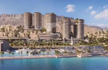 Chalet - 2 Bedrooms - 2 Bathrooms for sale in IL Monte Galala - Al Ain Al Sokhna - Suez