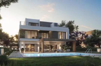 Villa - 5 Bedrooms - 6 Bathrooms for sale in Palm Hills New Cairo - 5th Settlement Compounds - The 5th Settlement - New Cairo City - Cairo