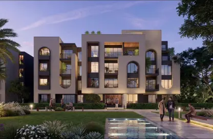 Apartment - 2 Bedrooms - 2 Bathrooms for sale in Al  Rabwa - Sheikh Zayed Compounds - Sheikh Zayed City - Giza