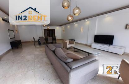 Apartment - 3 Bedrooms - 3 Bathrooms for rent in Sarayat Al Maadi - Hay El Maadi - Cairo