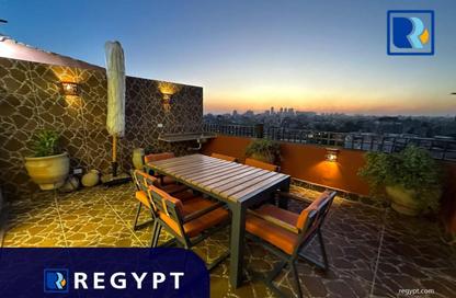 Roof - 2 Bedrooms - 2 Bathrooms for rent in Degla Square - Degla - Hay El Maadi - Cairo