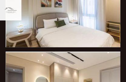 Apartment - 1 Bedroom - 1 Bathroom for rent in Aljazi Marriott Residences - Mohamed Naguib Axis - North Investors Area - New Cairo City - Cairo