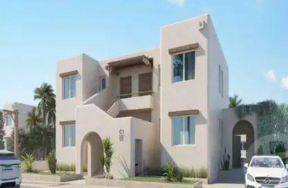 Chalet - 2 Bedrooms - 2 Bathrooms for sale in Hacienda West - Ras Al Hekma - North Coast Chalet - 2 Bedrooms - 2 Bathrooms for sale in Hacienda West - Ras Al Hekma - North Coast