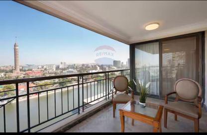 Apartment - 3 Bedrooms - 3 Bathrooms for rent in Nile Corniche St. - Al Agouza - Giza Apartment - 3 Bedrooms - 3 Bathrooms for rent in Nile Corniche St. - Al Agouza - Giza
