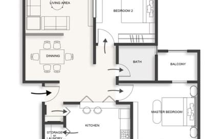 Apartment - 2 Bedrooms - 2 Bathrooms for sale in L'avenir - Mostakbal City Compounds - Mostakbal City - Future City - Cairo