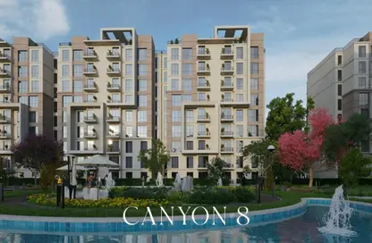 Apartment - 3 Bedrooms - 3 Bathrooms for sale in Canyon 8 - R8 - New Capital City - Cairo