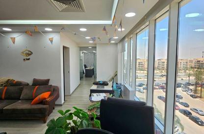 Office Space - Studio - 2 Bathrooms for rent in Trivium Square - North Teseen St. - The 5th Settlement - New Cairo City - Cairo
