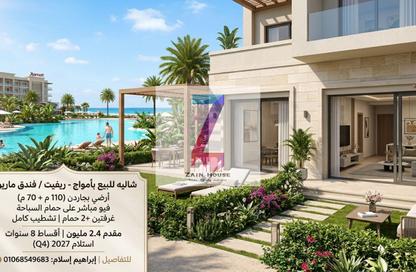 Chalet - 2 - 2 for sale in Amwaj - Sidi Abdel Rahman - North Coast Chalet - 2 - 2 for sale in Amwaj - Sidi Abdel Rahman - North Coast