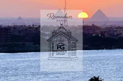 دوبلكس - 3 غرف نوم - 2 حمامات للايجار في شارع كورنيش النيل - المعادي - حي المعادي - القاهرة