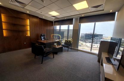 Office Space - Studio - 3 Bathrooms for rent in Cairo Festival City - North Investors Area - New Cairo City - Cairo