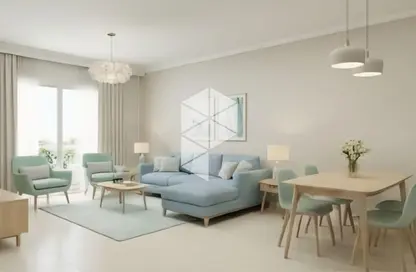 شقة - 3 غرف نوم - 2 حمامات للبيع في بوردواك - العاصمة الإدارية الجديدة - القاهرة