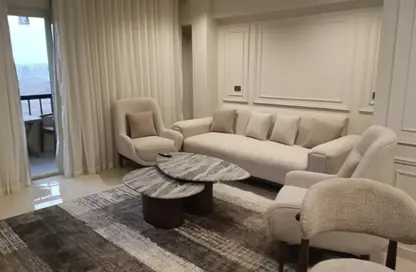 Apartment - 2 Bedrooms - 3 Bathrooms for rent in American University Housing District - 5th Settlement Compounds - The 5th Settlement - New Cairo City - Cairo