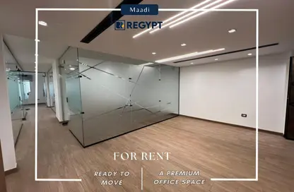 Office Space - 5 Bedrooms - 2 Bathrooms for rent in Zahraa Al Maadi Tunnel - Degla - Hay El Maadi - Cairo