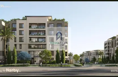 Apartment - 2 Bedrooms - 2 Bathrooms for sale in Ashgar Residence - Hay El Ashgar - Al Wahat Road - 6 October City - Giza