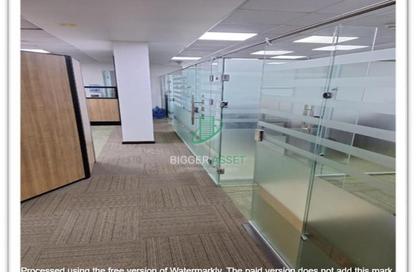 Office Space - Studio - 3 Bathrooms for rent in Bank Center Street - South Teseen St. - The 5th Settlement - New Cairo City - Cairo