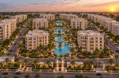 Apartment - 2 Bedrooms - 2 Bathrooms for sale in Ard Al Mokhabarat - Hadayek October - 6 October City - Giza
