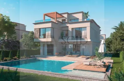Villa - 5 Bedrooms - 6 Bathrooms for sale in Badya Palm Hills - 6 October Compounds - 6 October City - Giza