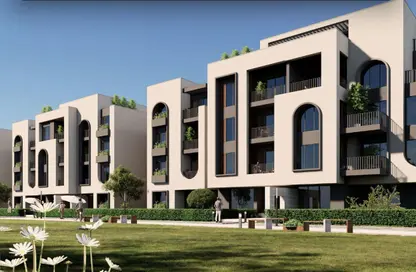 Apartment - 2 Bedrooms - 2 Bathrooms for sale in Green Revolution - Sheikh Zayed Compounds - Sheikh Zayed City - Giza