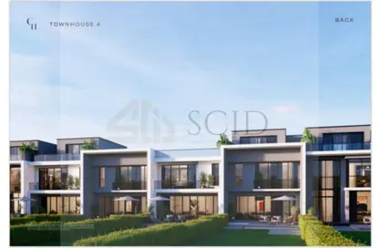 تاون هاوس - 3 غرف نوم - 3 حمامات للبيع في كمباوند كلوب هيلز - محور 26 يوليو - مدينة 6 أكتوبر - الجيزة