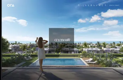 Chalet - 2 Bedrooms - 2 Bathrooms for sale in Silver Sands - Qesm Marsa Matrouh - North Coast