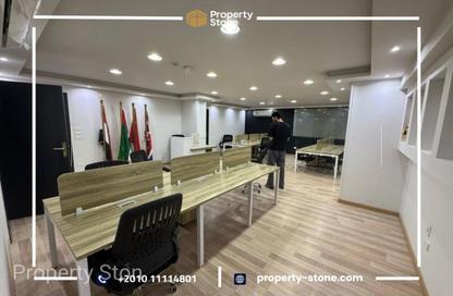 Office Space - Studio - 4 Bathrooms for rent in Corniche St. - El Mearag City - Zahraa El Maadi - Hay El Maadi - Cairo