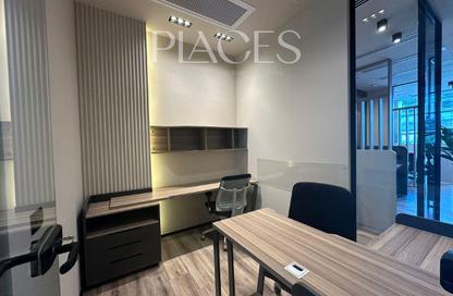 Office Space - Studio - 3 for rent in Bank Center Street - South Teseen St. - The 5th Settlement - New Cairo City - Cairo