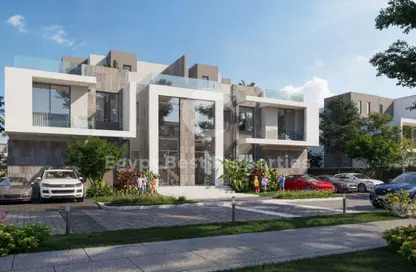 Twin House - 4 Bedrooms - 4 Bathrooms for sale in El Patio Jade - New Capital Compounds - New Capital City - Cairo